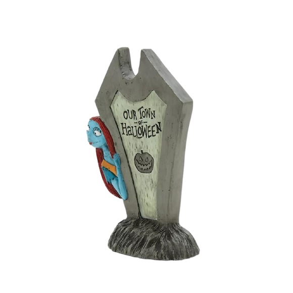 Nightmare Before Christmas Sally 7" Mini Tombstone Our Town Of Halloween Decor - Picture 2 of 3